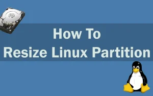 resize ubuntu partition using terminal